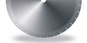 Steel Blank with Narrow Slots for Diamond Saw Blades from diameter from 300mm up to 800mm