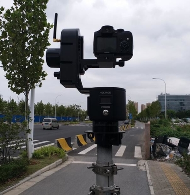 Telescoping Mobile Video Surveillance Mast telescopic pole antenna tower 40ft hand push up mobile antenna mast