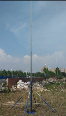 telescopic mast / 5m telescopic pole antenna tower light weight flag pole 30ft 9 meter high aluminum mast