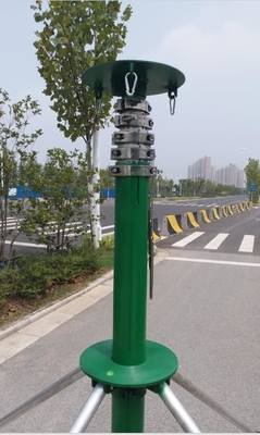 30ft telescopic camera mast portable telescopic mast light weight telescoping pole telescopic mast 9m with tripod