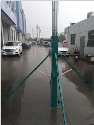portable light tower winch up telescopic mast tower outdoor LED lamp head tower lighting