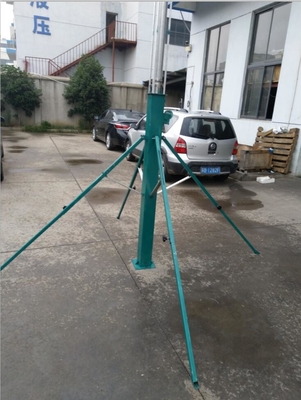 portable light tower winch up telescopic mast tower outdoor LED lamp head tower lighting