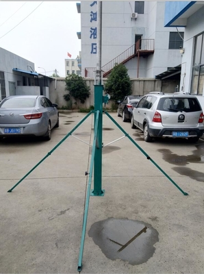 4*200W mobile light tower 30ft  portable light tower  winch up 9 meter high torre de luz portátil 9m LED lamp