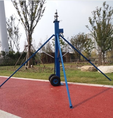 antenna mast  Push-up 3--18m telescopic mast light weight  aluminum 2 mm thickness 4 legs tripod stand 15kg looad