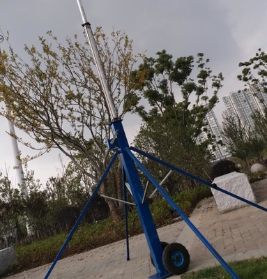 antenski jarbol 35 feet Light weight Push Up or winch  telescoping antenna mast with tripod