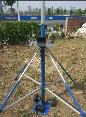 endzone camera  tripod mast system end zone videoing aerial photography mast system 9m high with tripod 30ft high