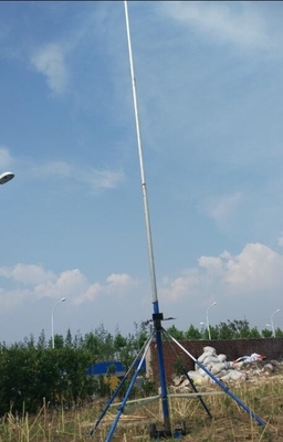30ft portable endzone camera school sport videoing 9m high football replay system video tower mast