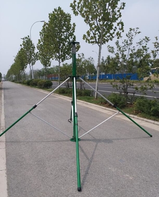 portable 40ft telescopic mast push up sectional mast hand push up radio mast 12m aluminum tube