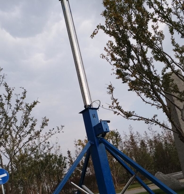 pole aerial photography equipment  Telescoping Mobile Video Surveillance Mast 9 meter 30ft