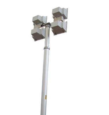 bærbart lys tårn 5m 6m 9m 12m  telescoping aluminum mast light tower  tripod stand winch up with LED head