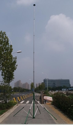 30ft antenna pole telescoping antenna mast 9m aluminum tower hand push up