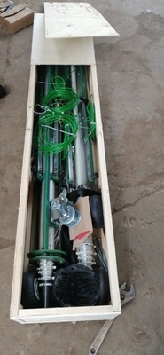 New version telescopic mast 6m 9m aluminum mast light weight telescoping pole  hand push or winch up
