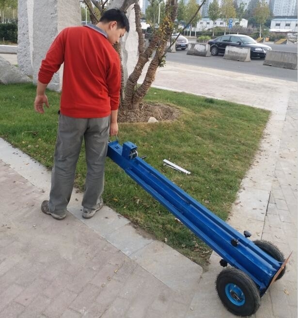 telescoping pole portable crank up, winch type mast antenna tower, light pole