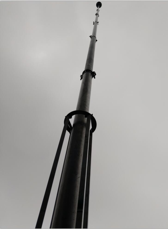 40 FT Telescoping TV Antenna Mast 12m  aluminum mast for TV antenna mounting movable wifi mast