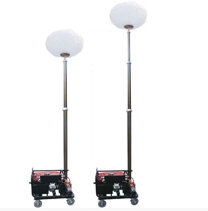 telescoping antenna pole cell on wheels winch type mast telescoping pole portable crank up heavy duty mast
