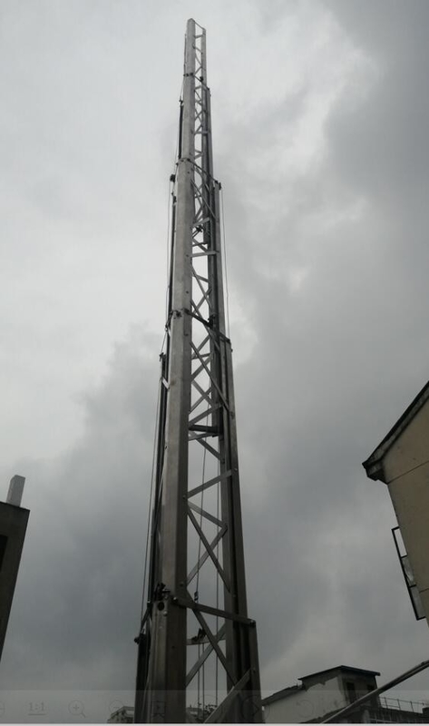 hand winch up 20ft telescopic lattice tower sectional aluminum lattice tower guyed tower outdoor antenna tower